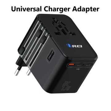 Pilot 45W Universal Travel Adapter, 3x USB-C & 2x USB-A 6-in-1 Universal Travel Adapter (Container Product Without Box) - Imported from UK